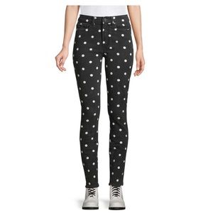 Polka dot Paige jeans